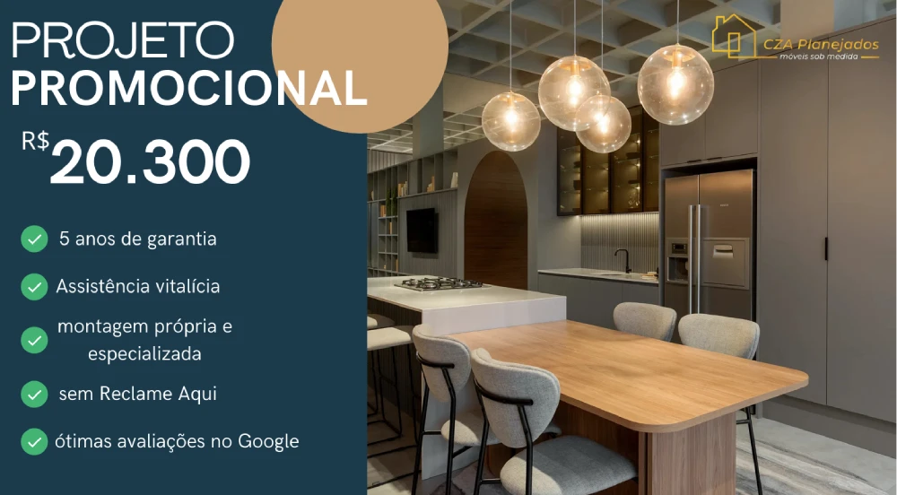 Projeto Promocional - 05 ambientes